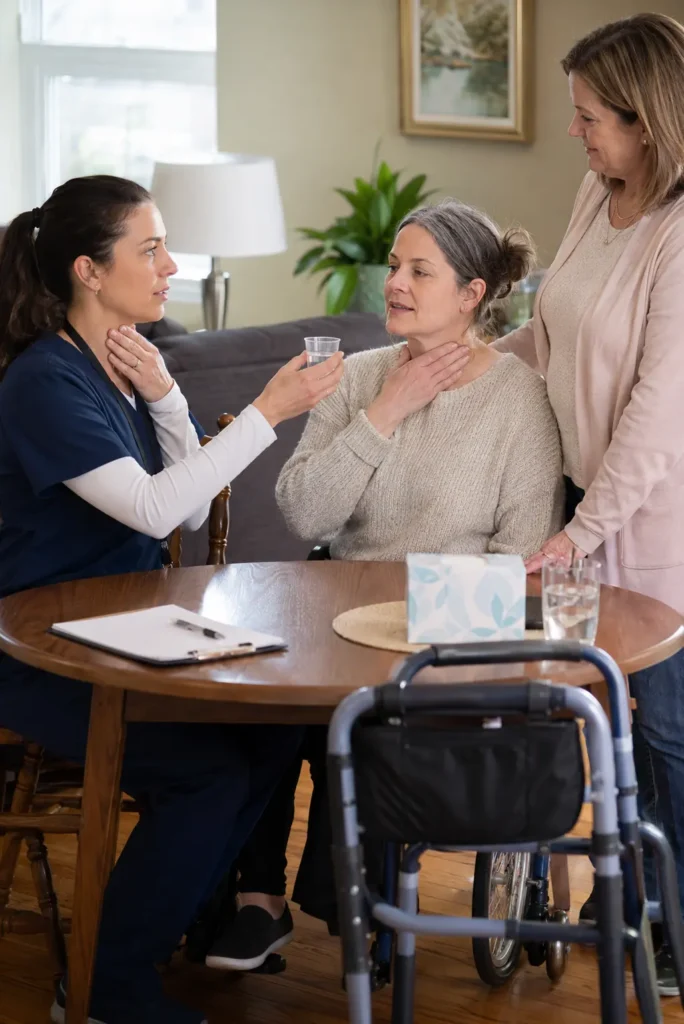 speech therapy for ms at home