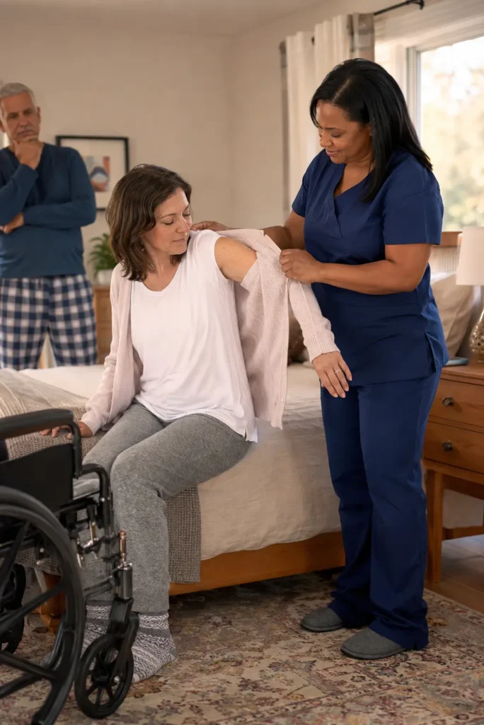 home health aide for ms patients