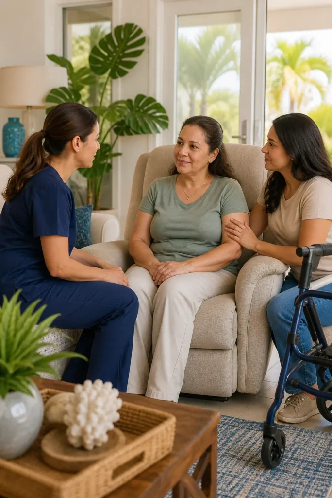 who does ms home health care help