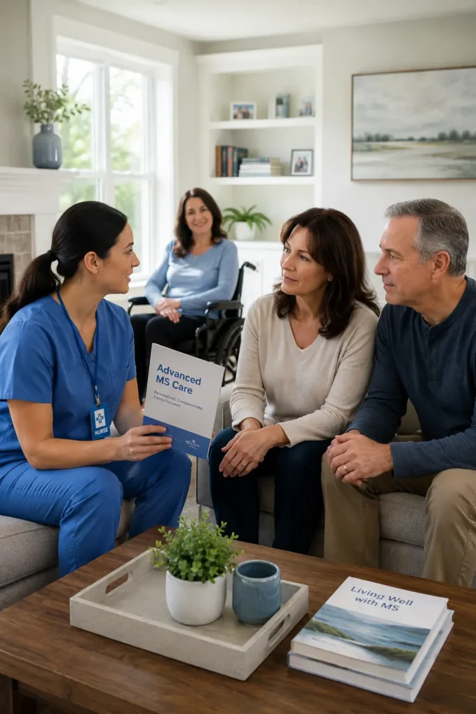 advanced ms care at home