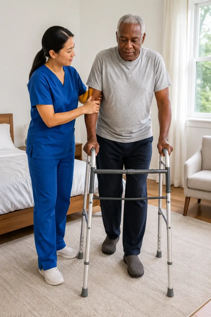 how does ms home health care work