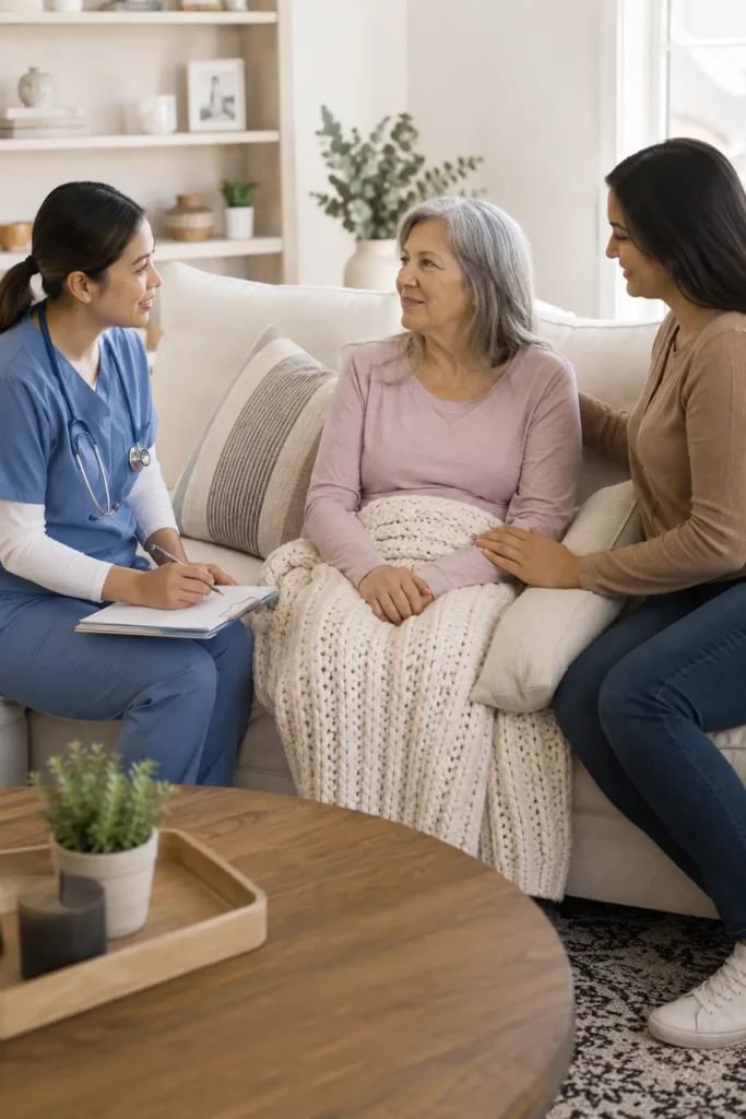 ms home health vs nursing home